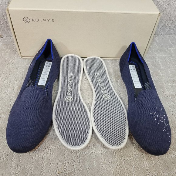 Rothy's The Loafer Women's Size US 7.5 The Pisces Loafer Slip On Flats Shoes NEW - Picture 7 of 12